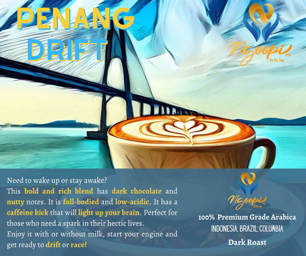 Penang Drift Coffee Beans Ngoopi ( FCV Sdn Bhd )