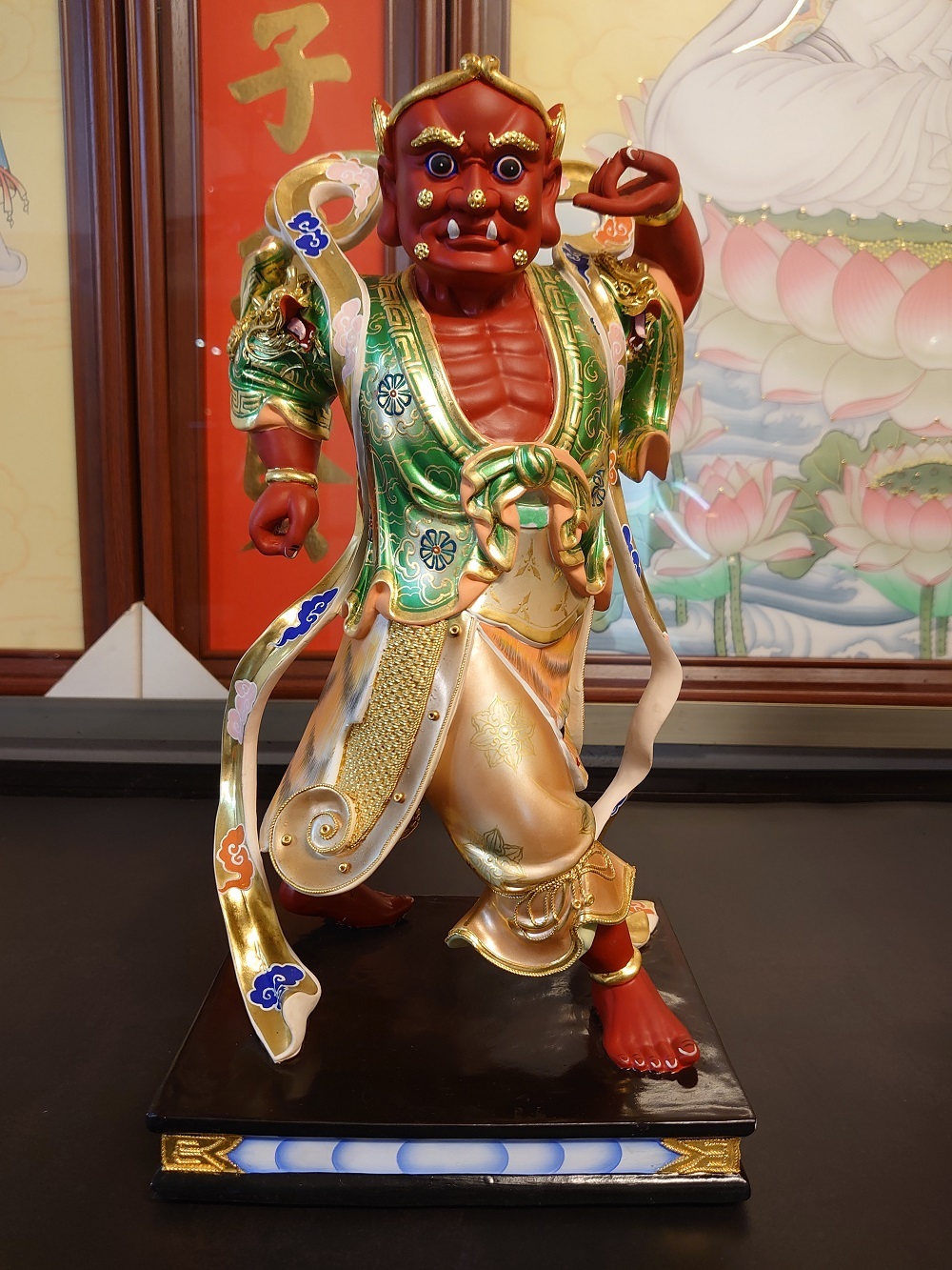 千里眼/順風耳｜香樟｜左右護法｜彩繪畫金｜訂製神尊– 旺旺來宗教百貨