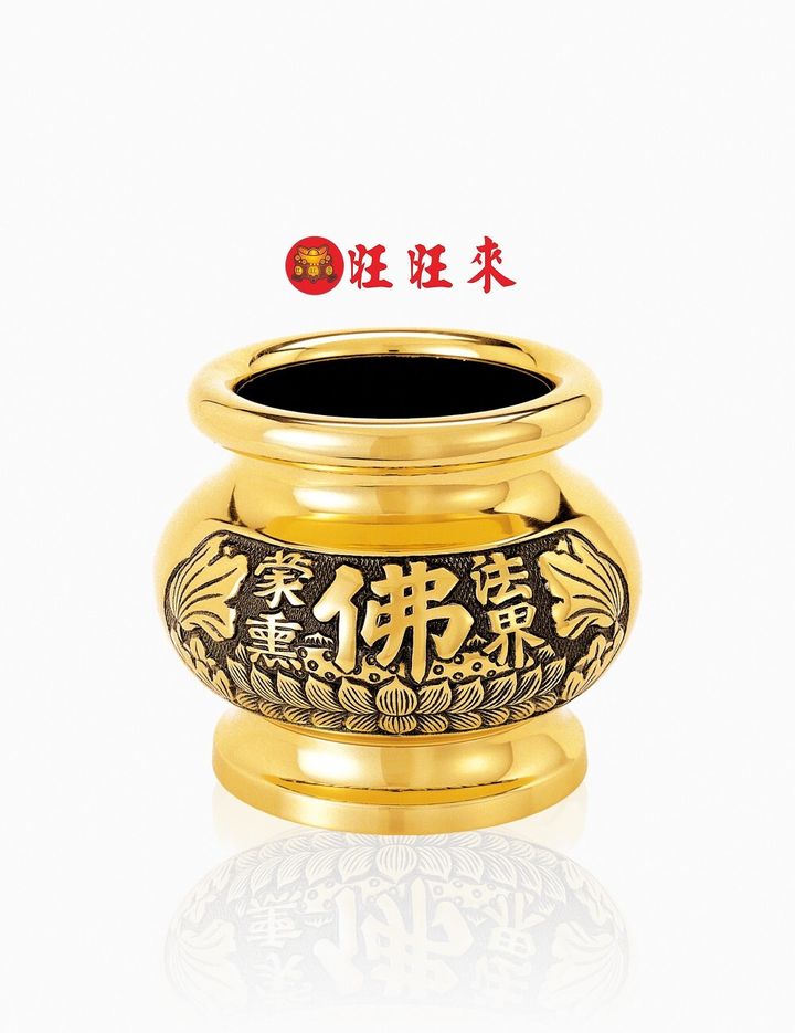 圓框佛界爐(金色)-1