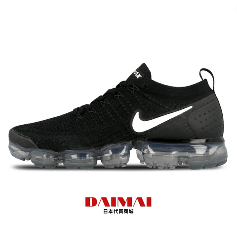 Nike Air Vapormax Ⅱ 全黑 白勾 二代 大氣墊 編織鞋 緩震 透氣 回彈 運動鞋 942843-001
