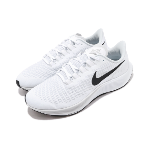 Nike Air Zoom Pegasus 全白 小黑勾 馬拉松 運動 慢跑 輕量 透氣 小白鞋 CJ0677-100 2