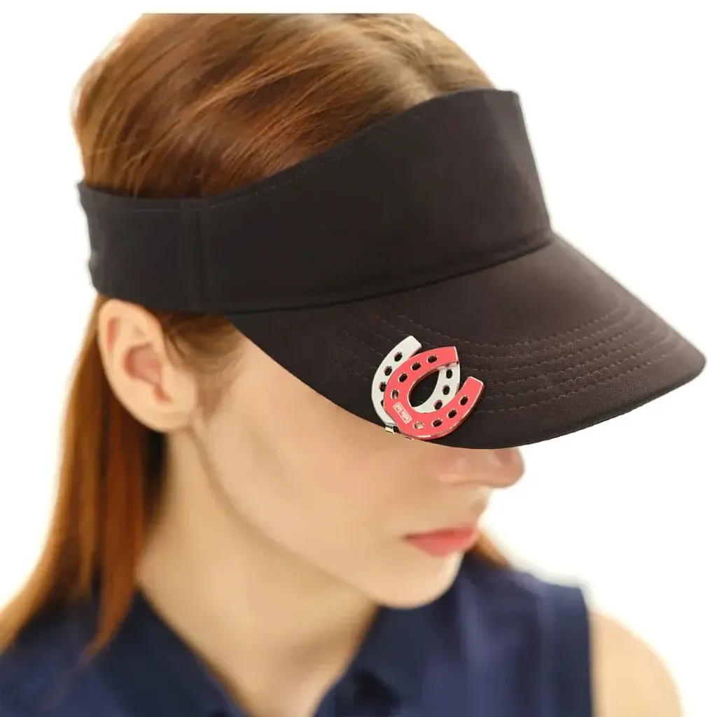 selfiegolfselfietotemgolfballmarkershatclipmagneticlinedrawingstencilsmarkingaccessoriesbluehorseshoegolfgiftsmenwomengoodluckluckygoldscottypu (2)