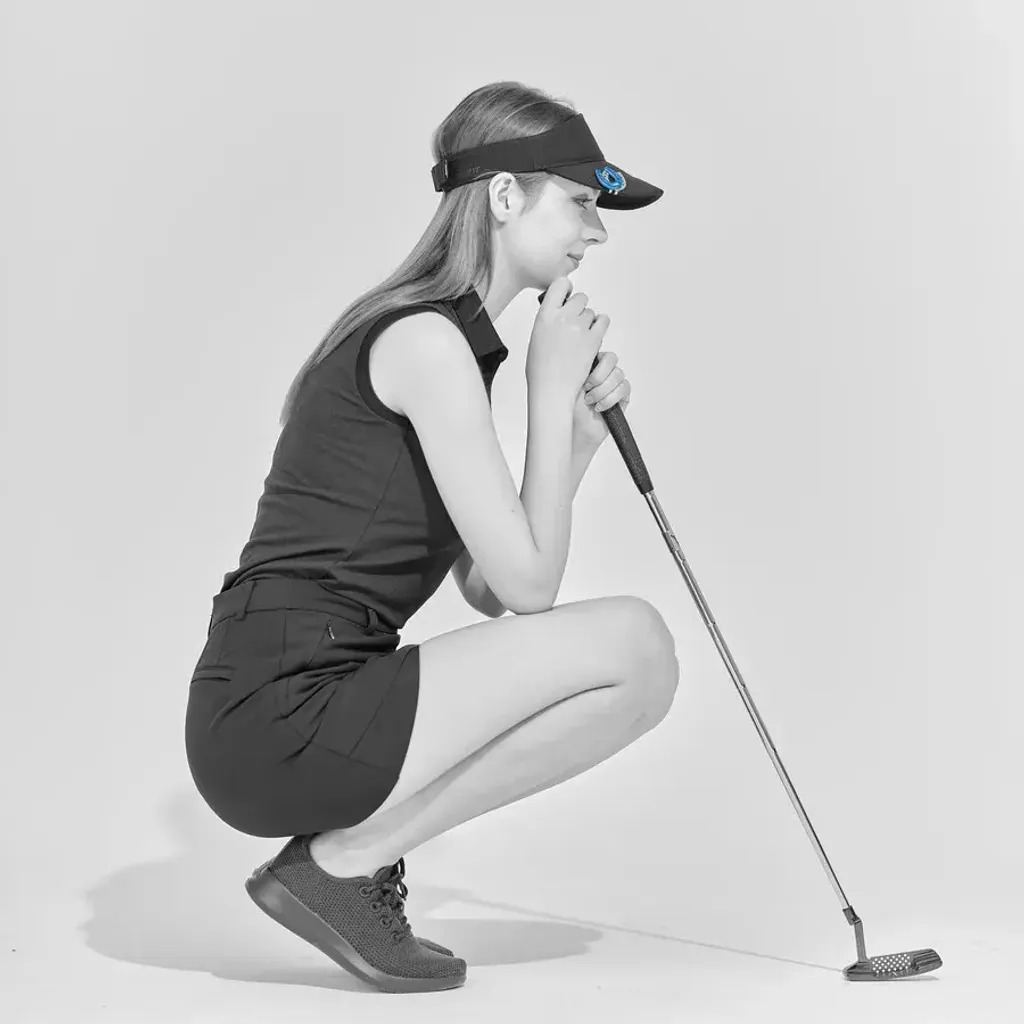 selfiegolfselfietotemgolfballmarkershatclipmagneticlinedrawingstencilsmarkingaccessoriesbluehorseshoegolfgiftsmenwomengoodluckluckygoldscottyperfec