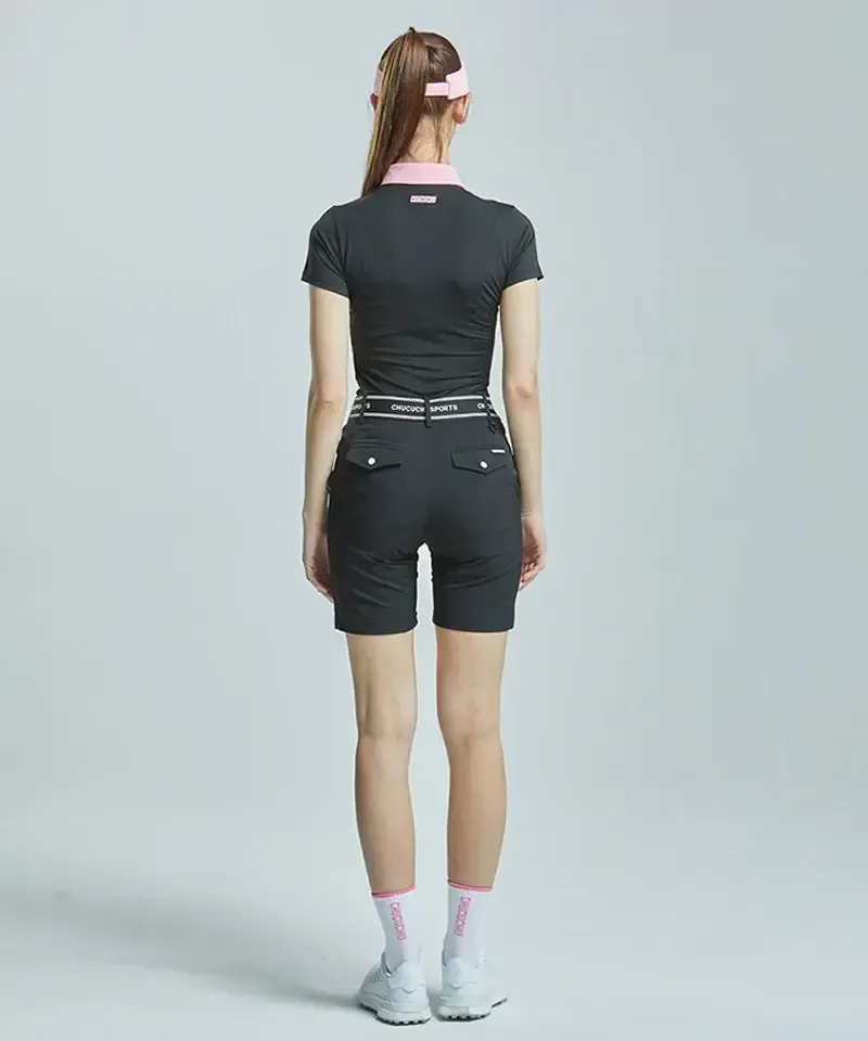 7PointCollarShortSleeveTop