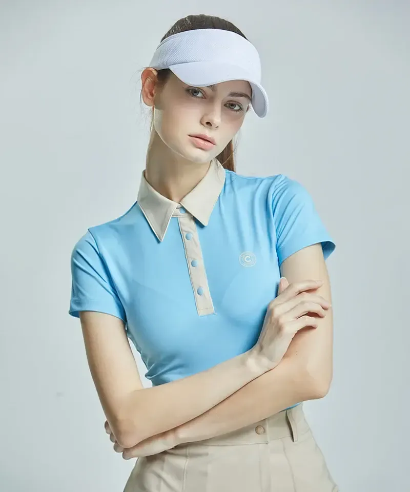 15PointCollarShortSleeveTop