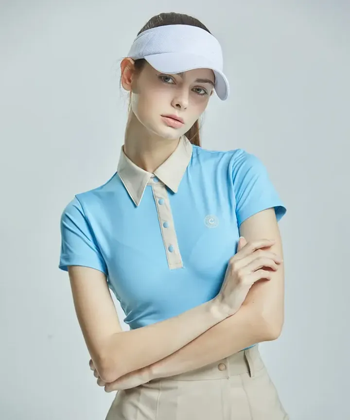15PointCollarShortSleeveTop