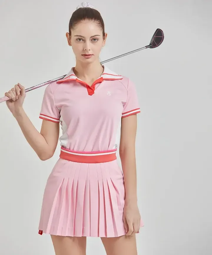 1_Cooling_Wing_Collar_Short_Sleeve_Top_-_Pink