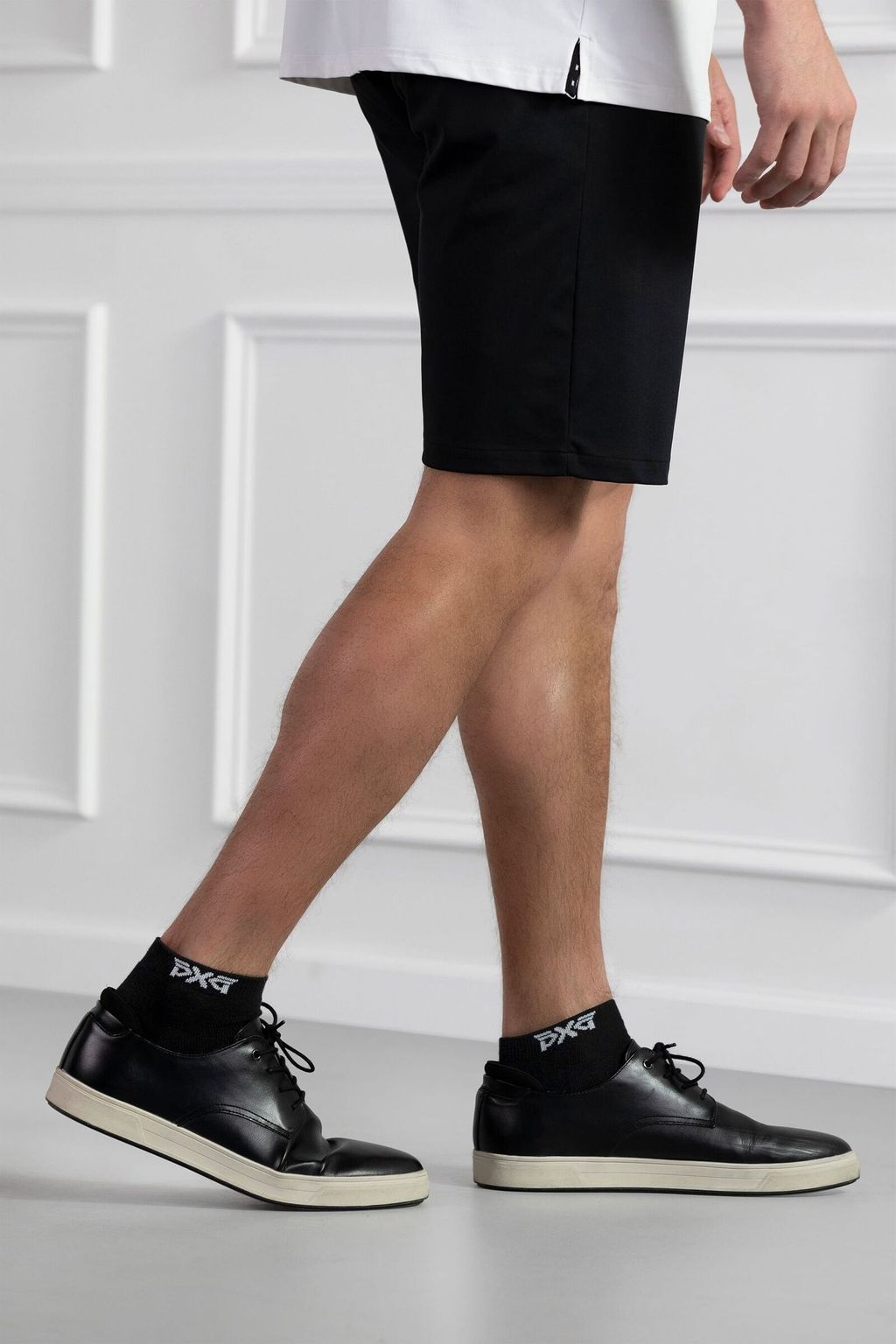 Mens-Jacquard-Logo-Ankle-Socks-Black-Side2-HiRes