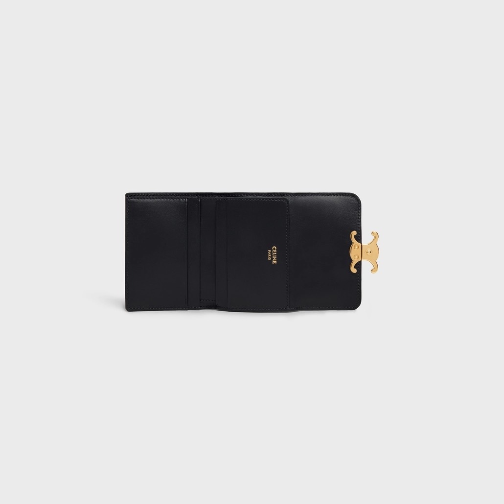 Card holder in Triomphe canvas and calfskin