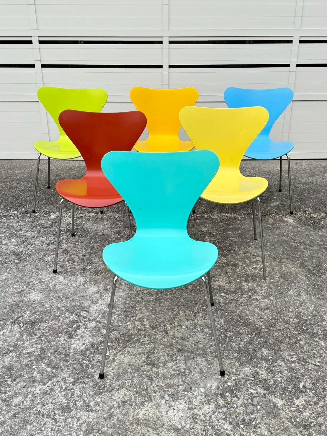 Fritz Hansen Series 7 Stacked