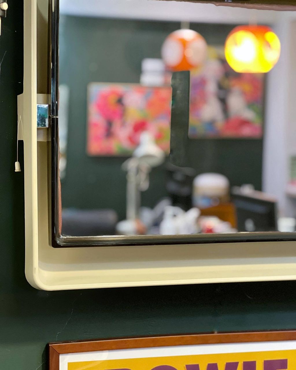 Vintage 1970s Allibert A109 Illuminated Mirror (13)