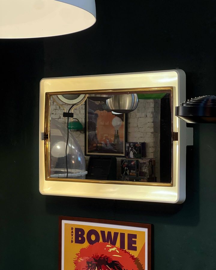 Vintage 1970s Allibert A109 Illuminated Mirror (7)