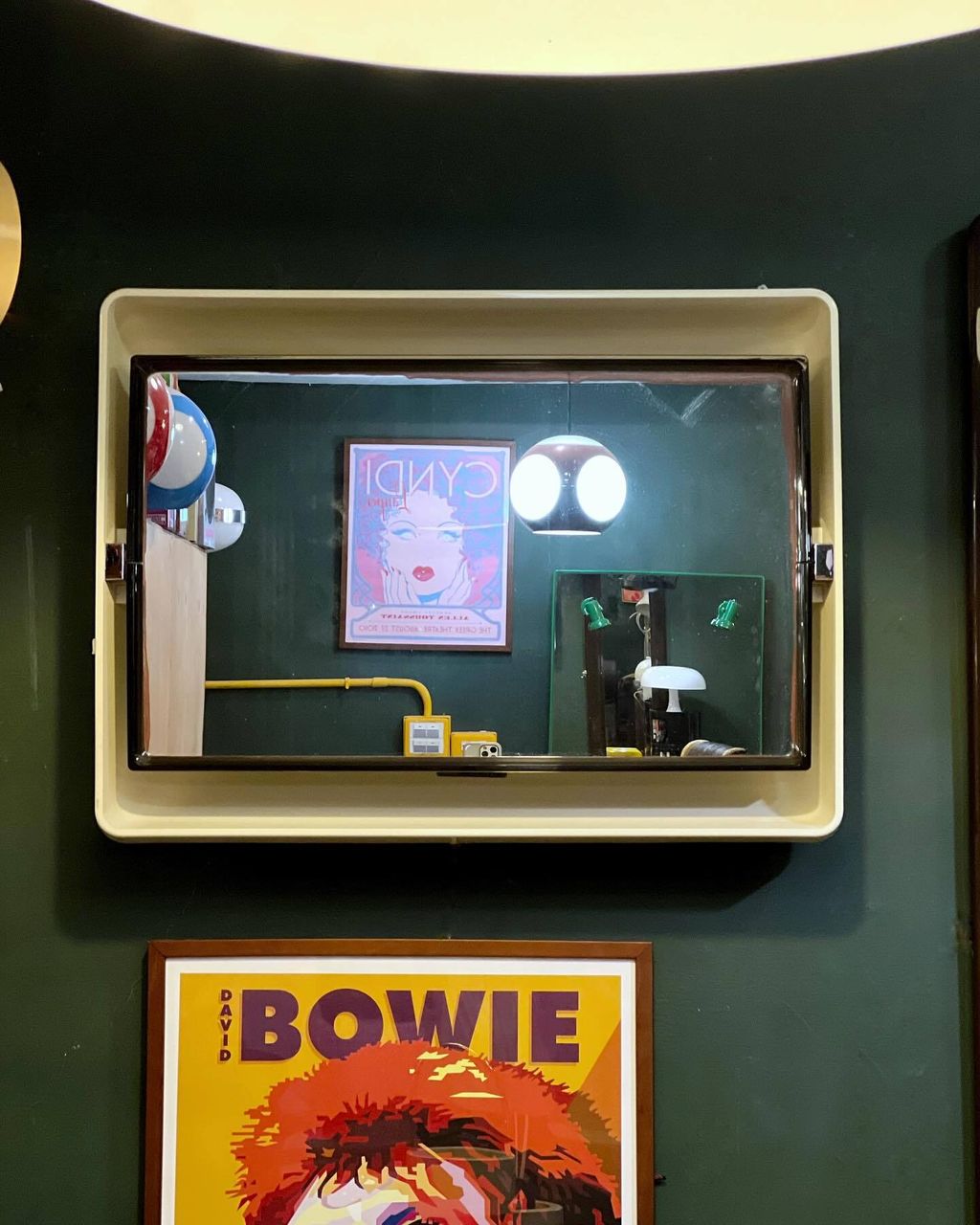 Vintage 1970s Allibert A109 Illuminated Mirror (3)