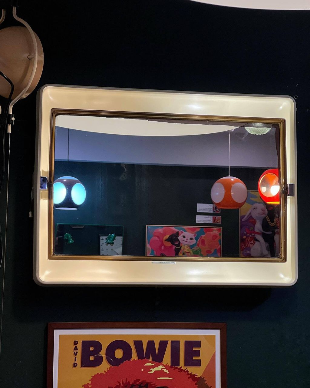 Vintage 1970s Allibert A109 Illuminated Mirror (6)