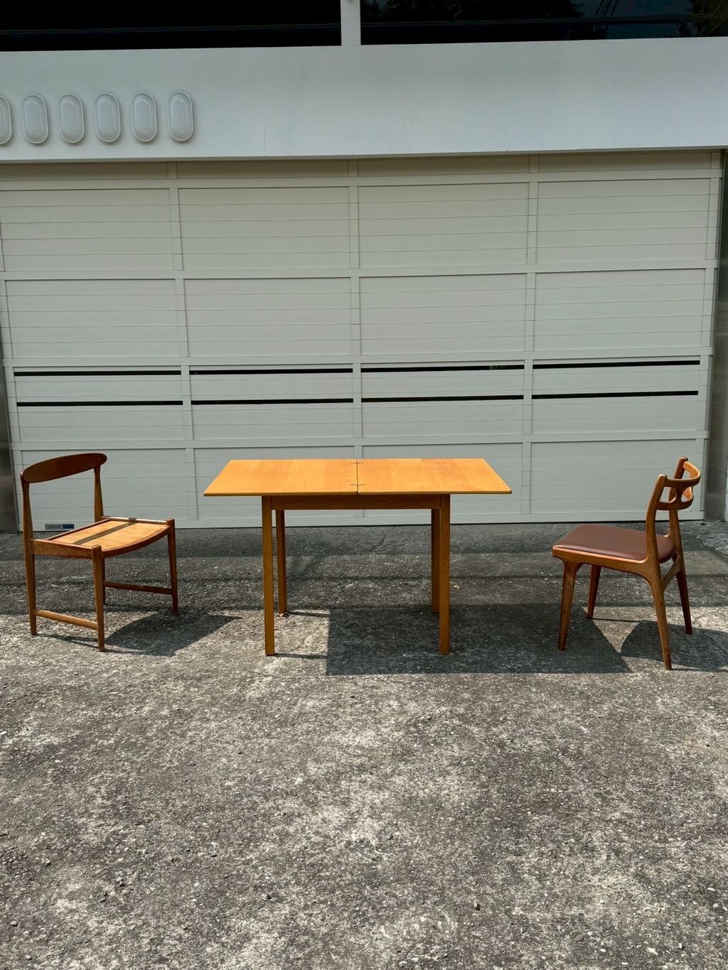 橡木延展餐桌 (6)