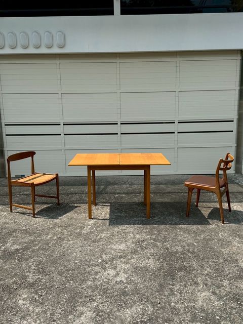 橡木延展餐桌 (6)