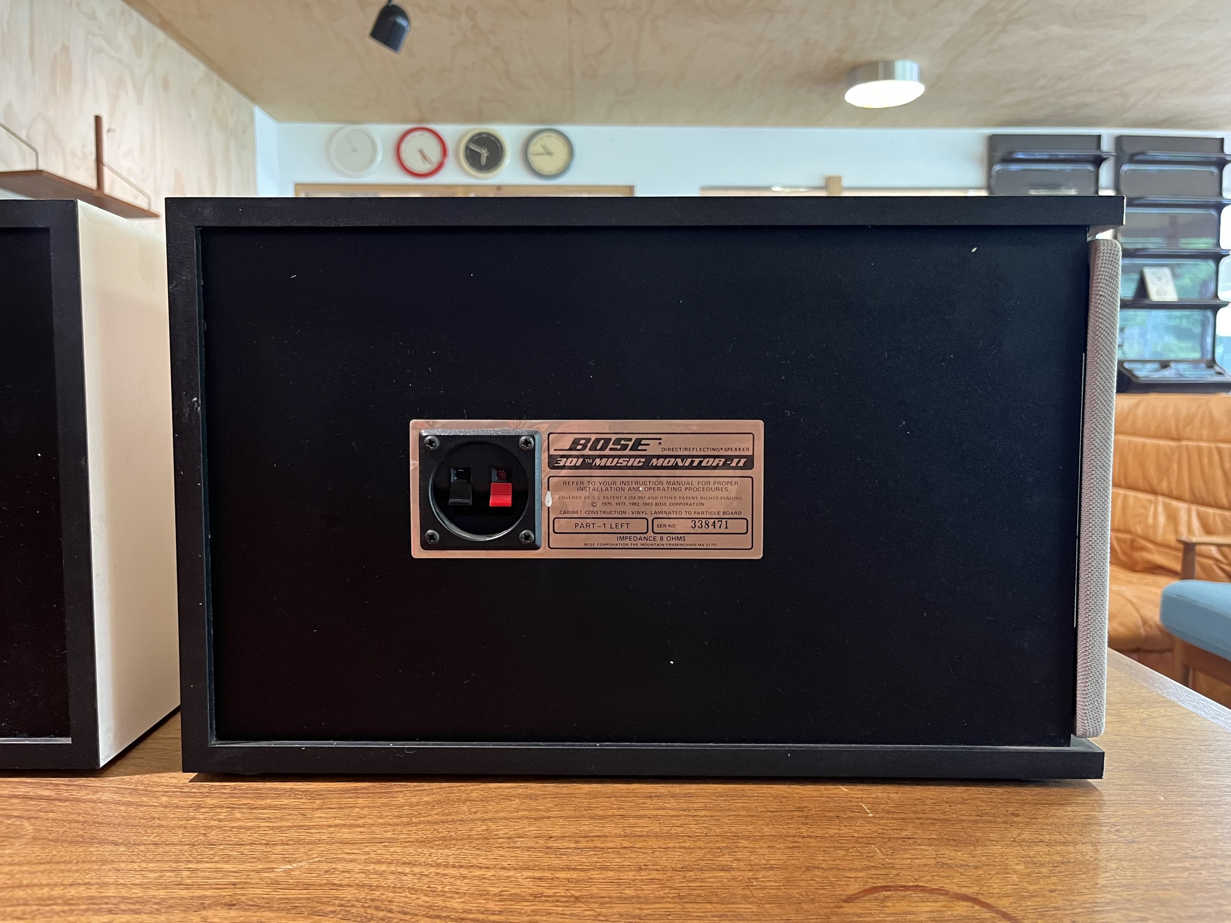 1980s BOSE 301 Music Monitor-II 被動式音響喇叭組– mid20thkiosk