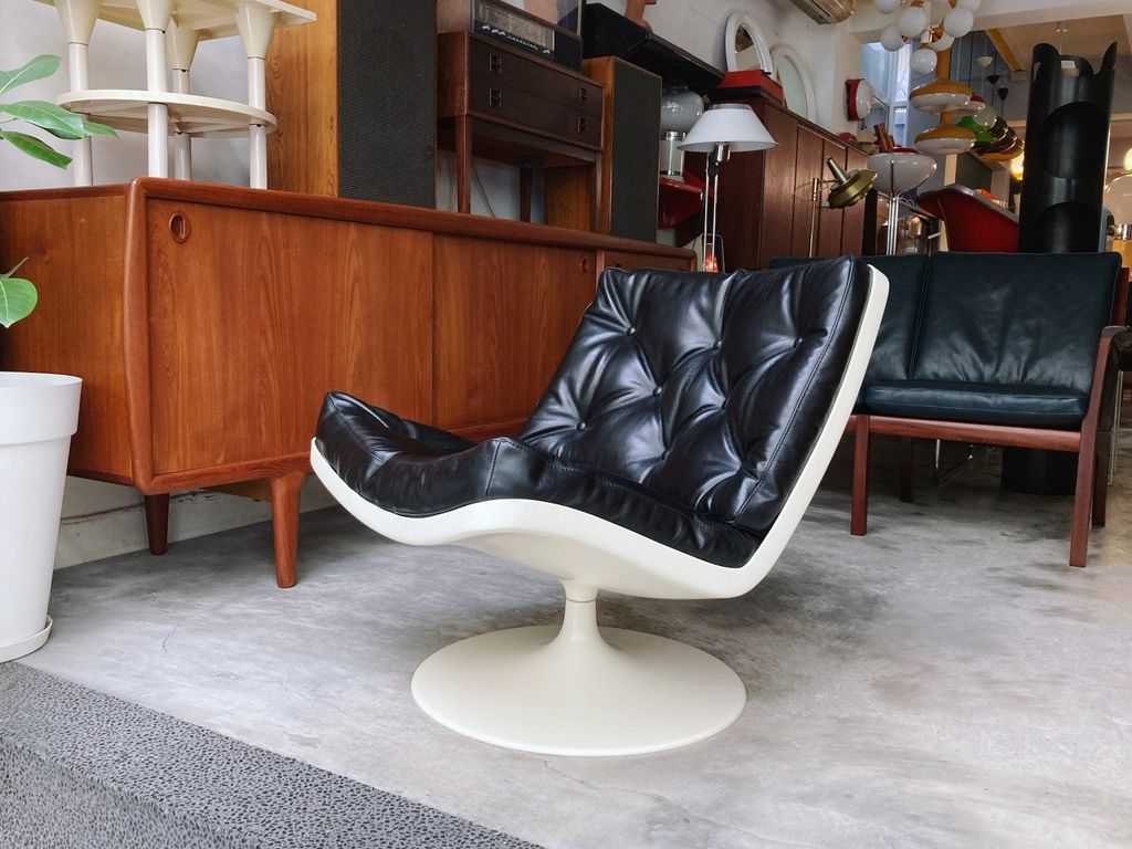 Artifort F975 swivel chair by Geoffrey Harcourt 荷蘭太空年代 Artifort F975 swivel chair by Geoffrey Harcourt 荷蘭太空年代
