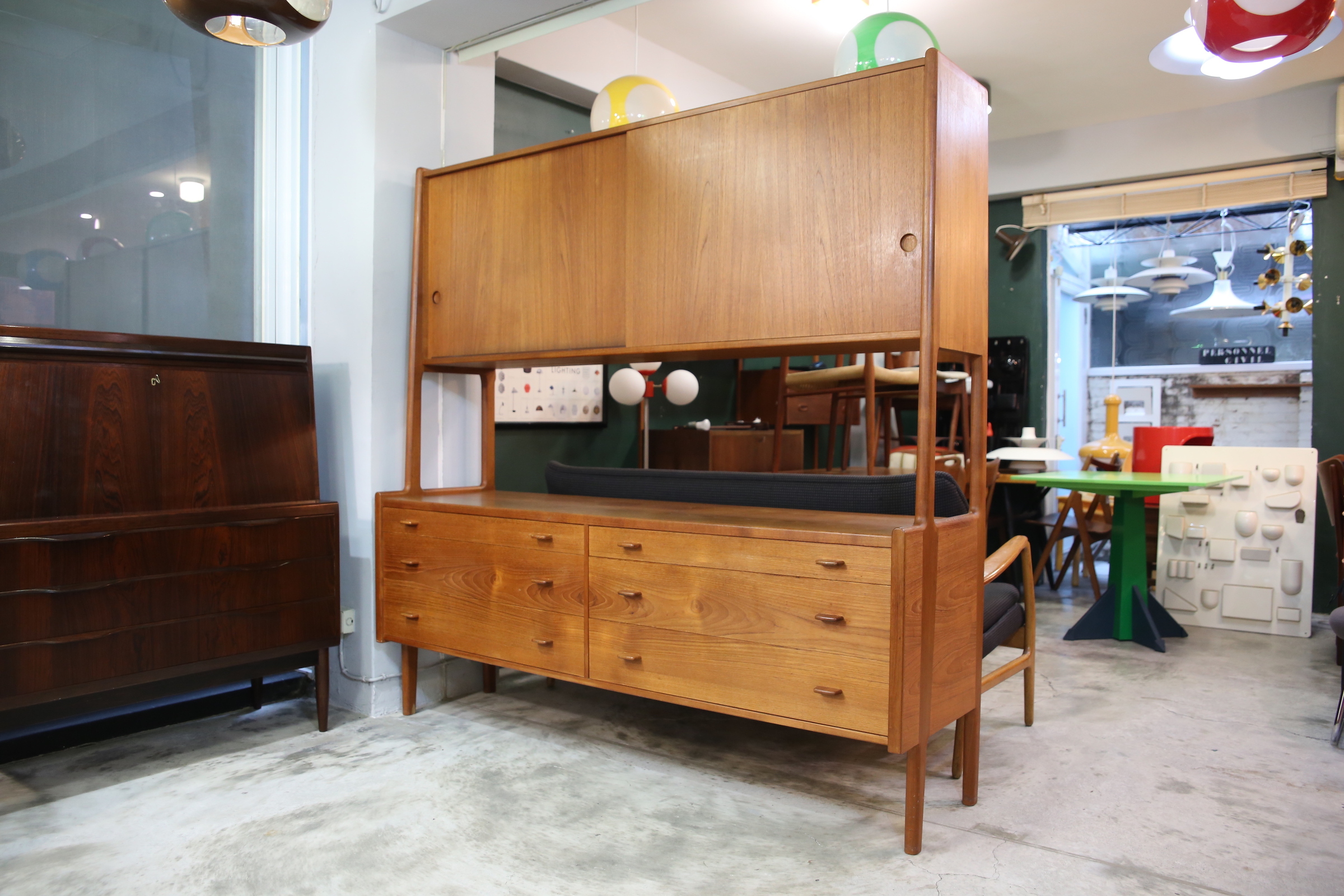 Hans J. Wegner RY20 teak sideboard 丹麥經典柚木邊櫃／上下櫃