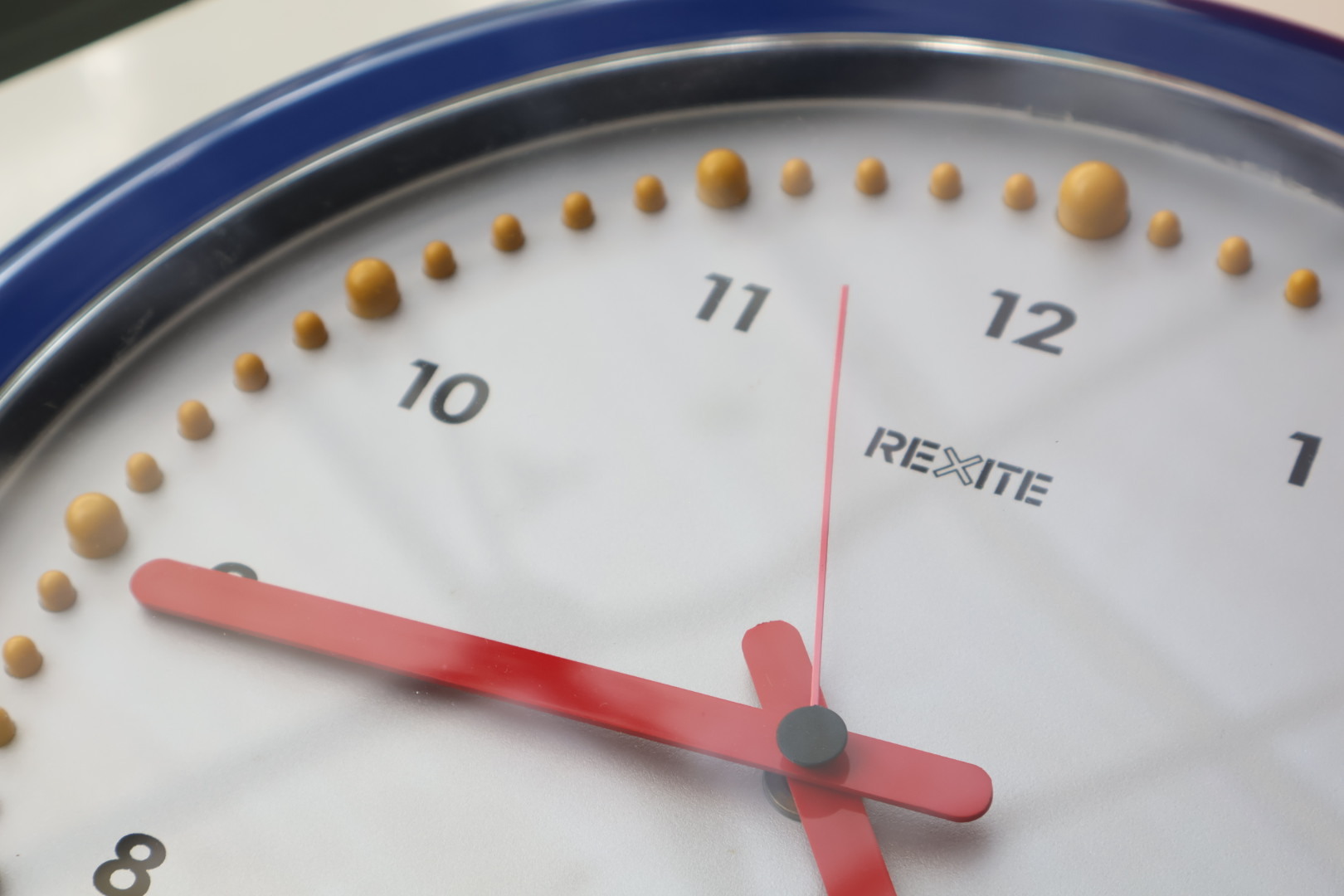 Zero 980 wall clock by Rexite 義大利塑料掛鐘（藍/綠） – mid20thkiosk