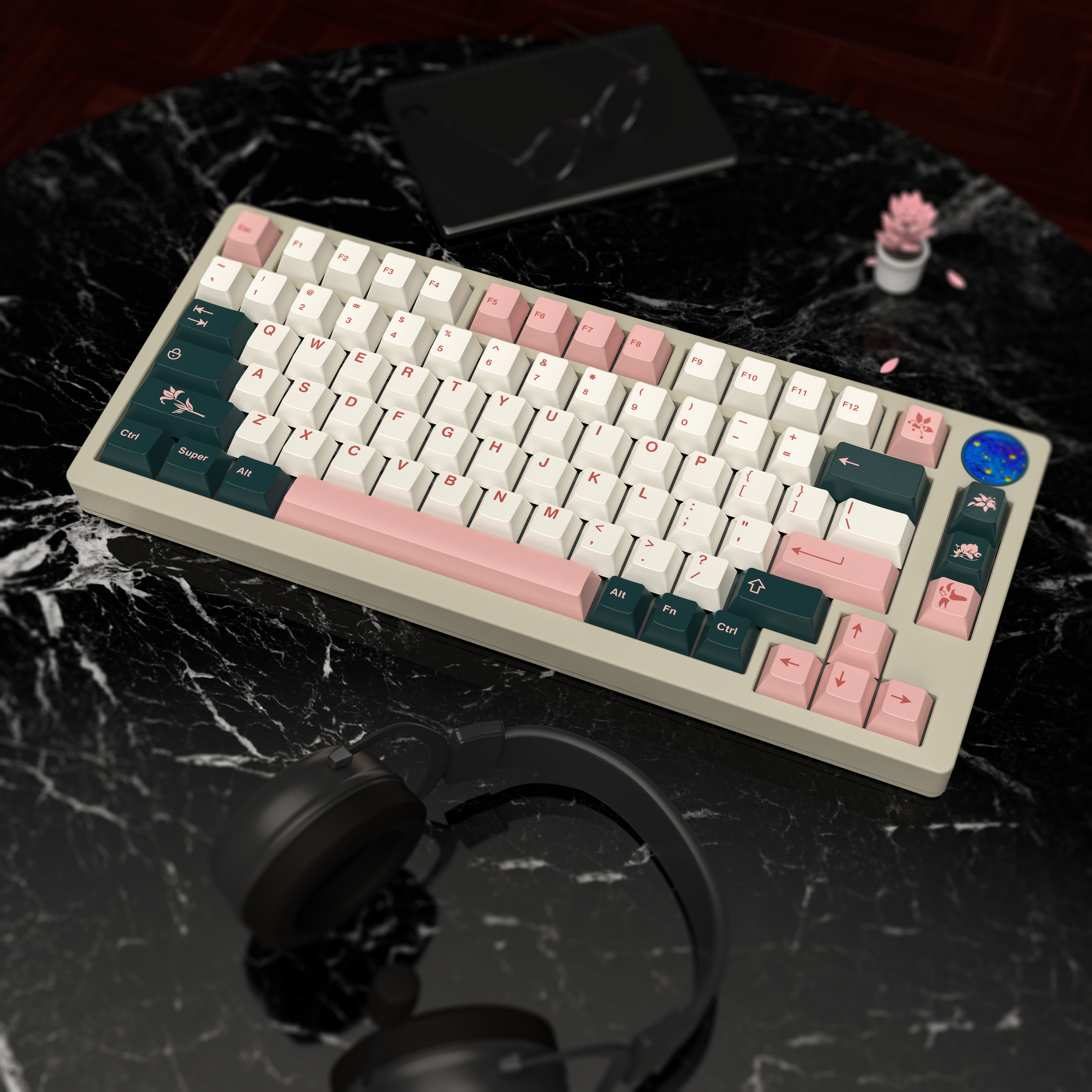 flower keycaps