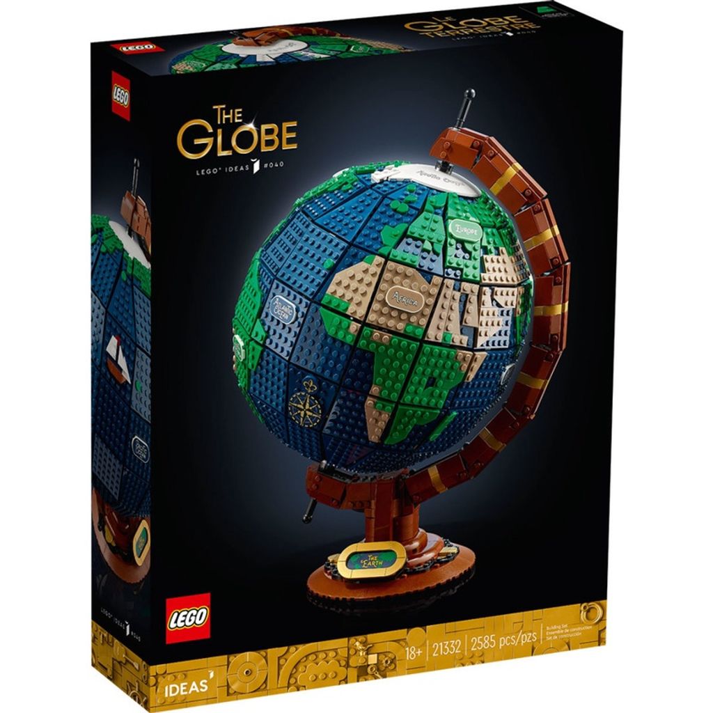 Brick12磚家】LEGO 21332 地球儀The Globe – Brick 12 磚家 Brick12磚家】LEGO 21332 地球儀The Globe – Brick 12 磚家