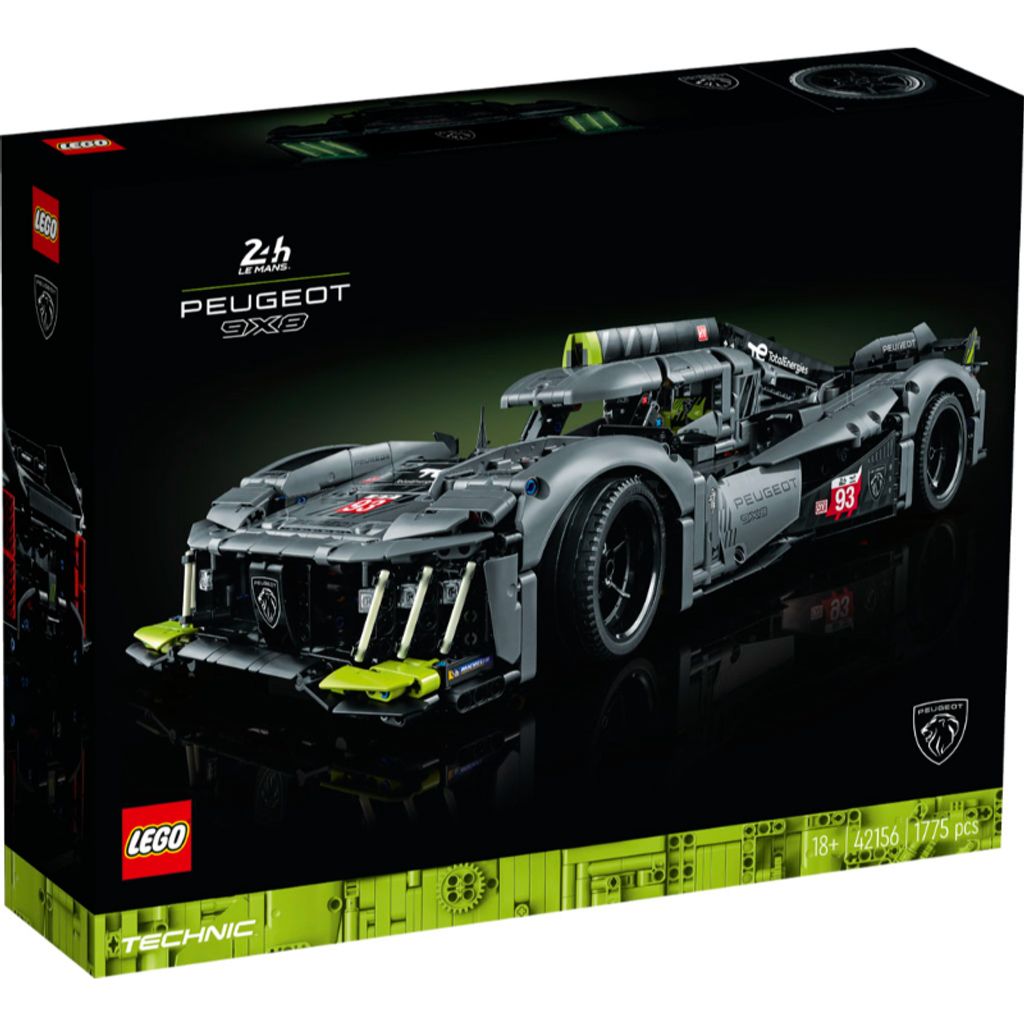 Brick 12 磚家】LEGO 42156 Peugeot 9X8 超級賽車(Hypercar) – Brick