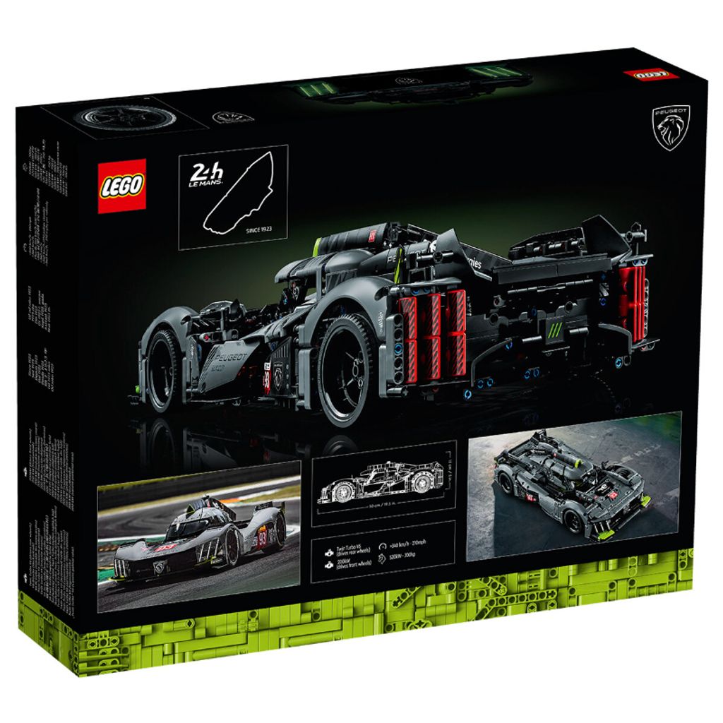 Brick 12 磚家】LEGO 42156 Peugeot 9X8 超級賽車(Hypercar) – Brick