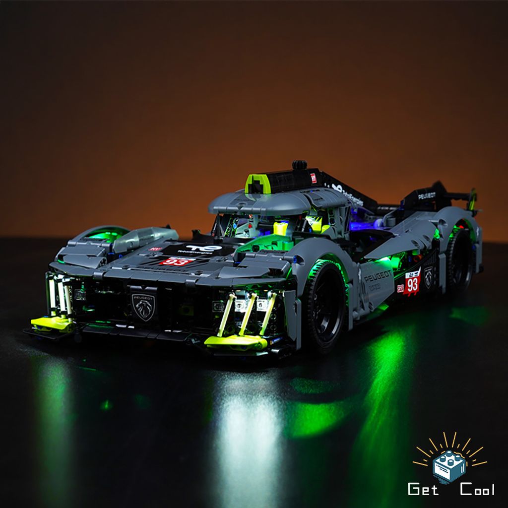 Brick 12 磚家】LEGO 42156 Peugeot 9x8 超級賽車LED燈光套件不含盒組
