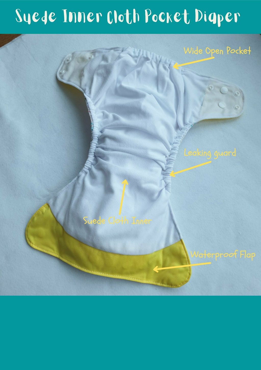 suede cloth diaper limited inner-label