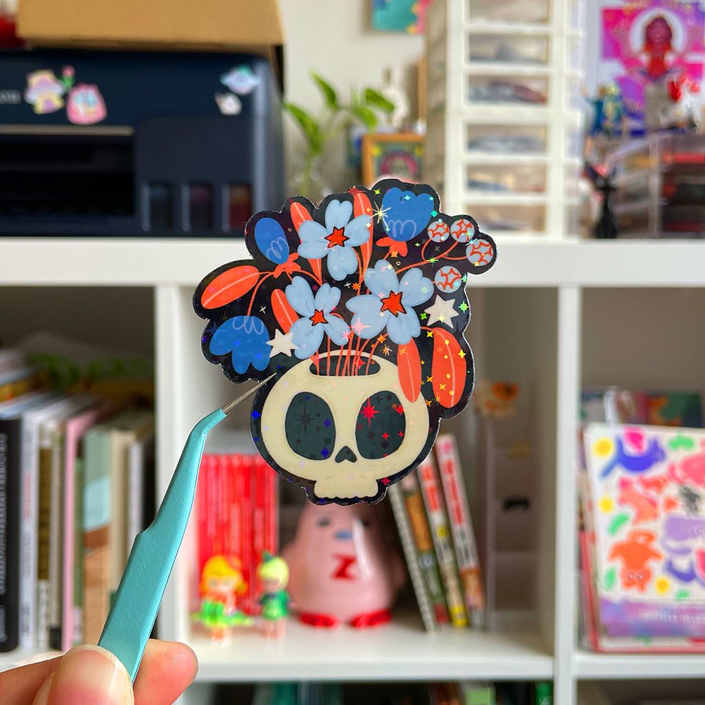 floral-skull
