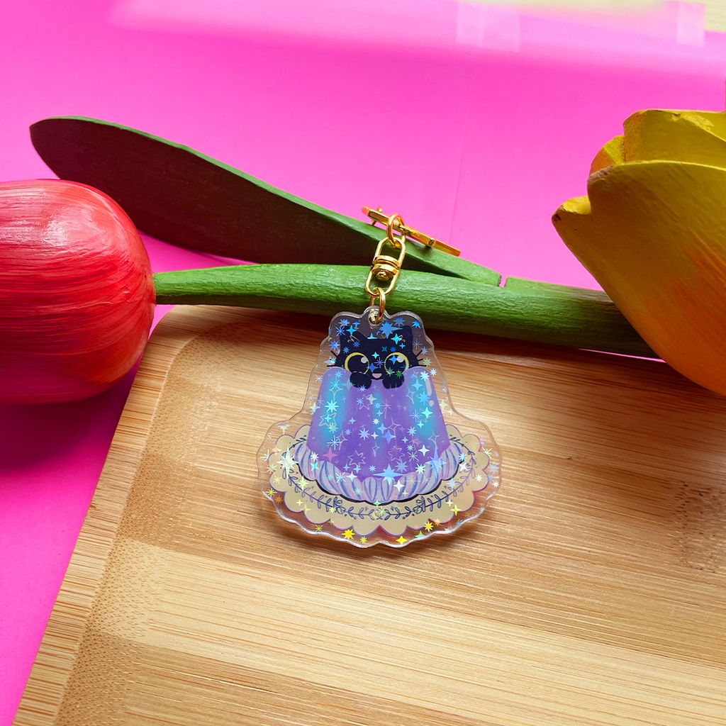 KEYCHAIN-glitter