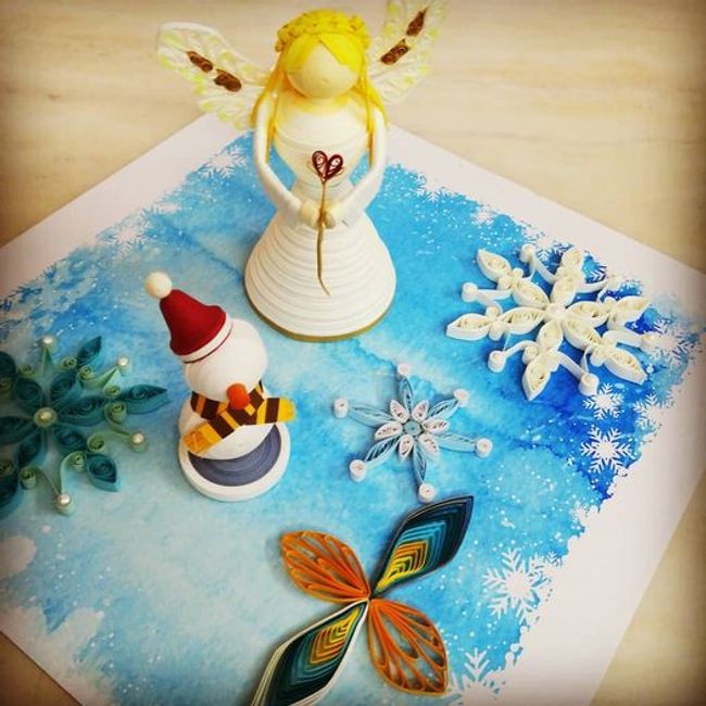 Eden Gifts | Paper Quilling Art - Special Christmas Gift