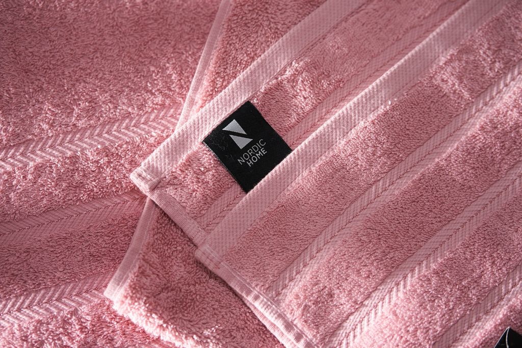 Nordic Home Ibiza Towel Dusty Pink 02-min