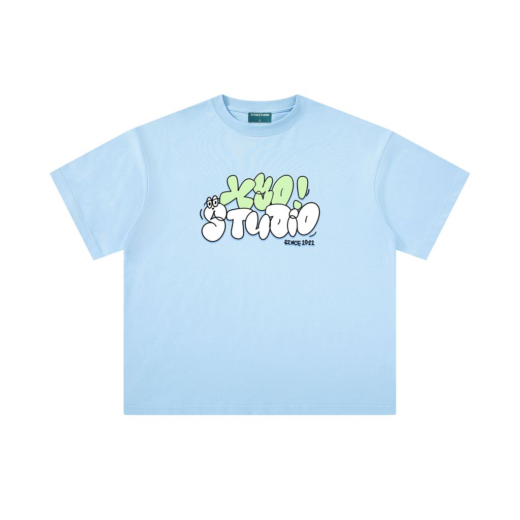 藍色正面