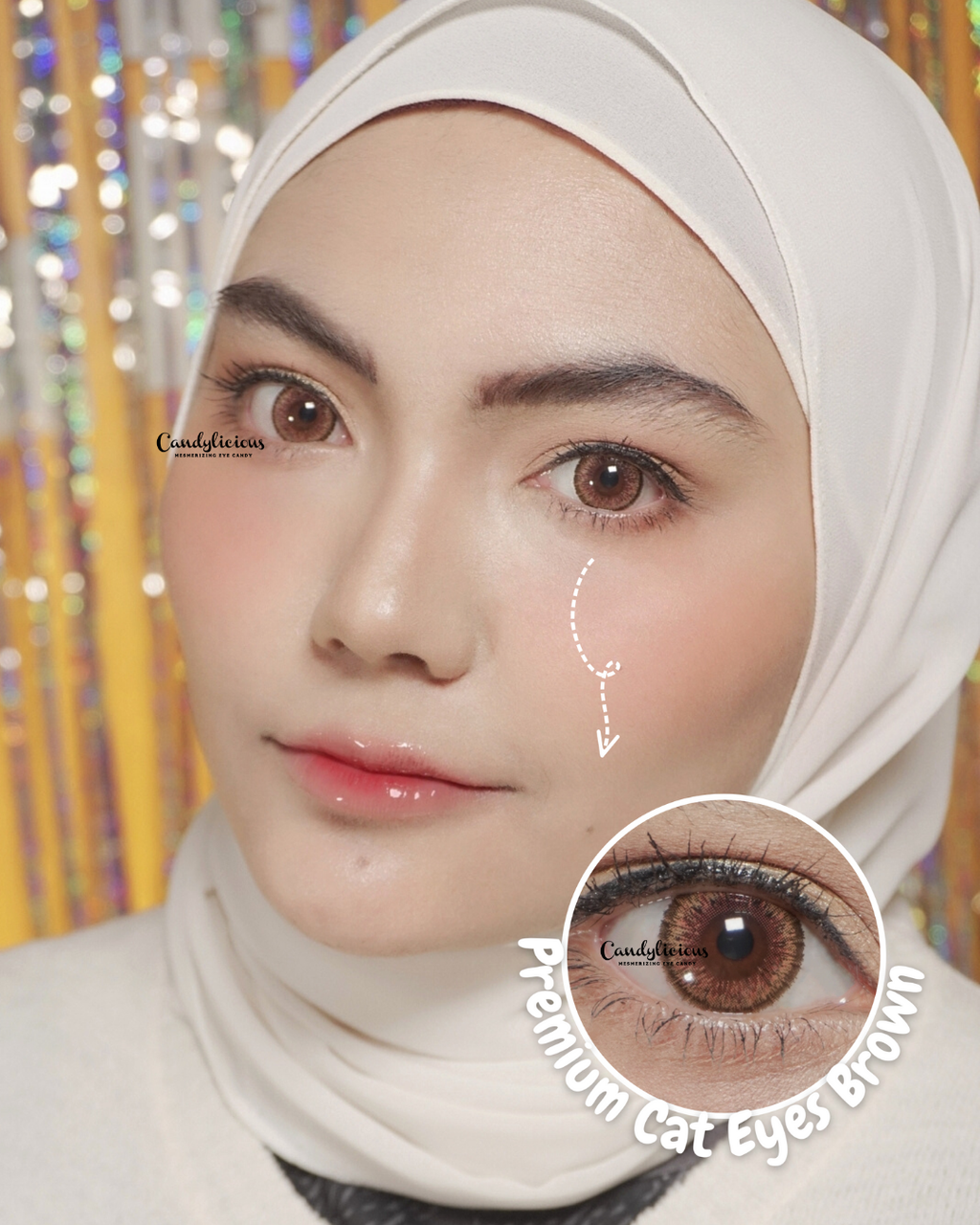 cat eyes brown