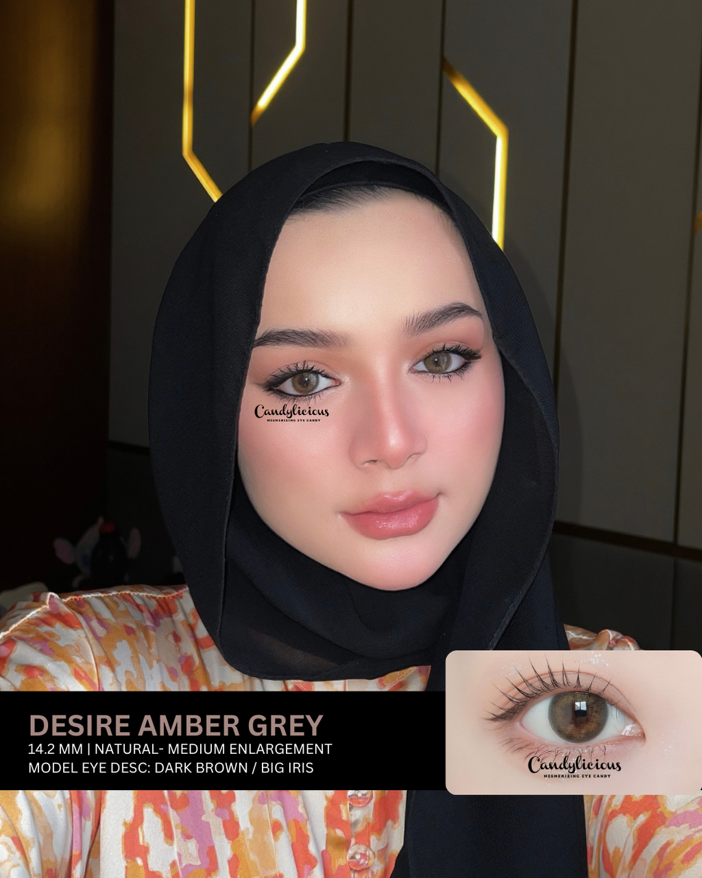 Desire amber grey