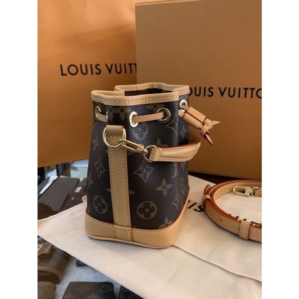 Louis Vuitton Nano Noe Brown M81266 Monogram