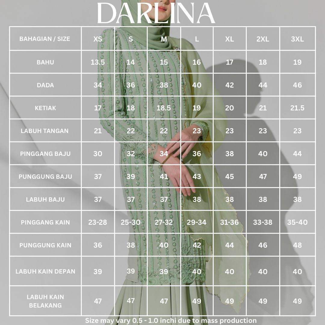 Sizing Darlina