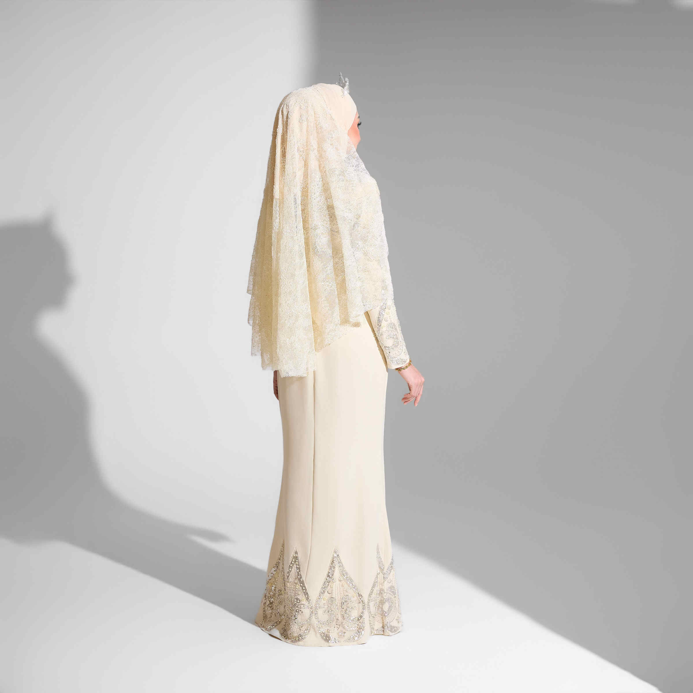 Elara Dress Champagne