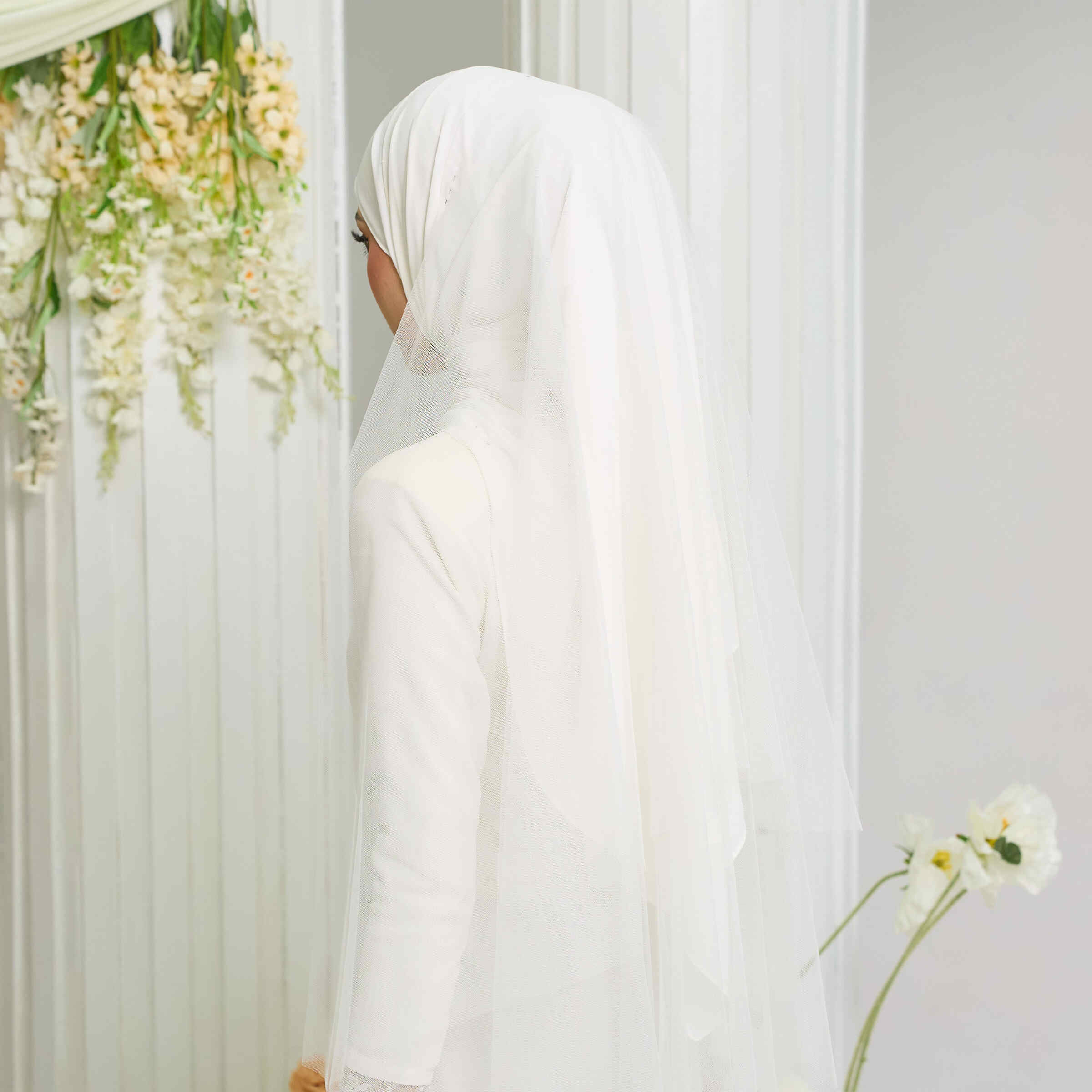Veil 2 Layer in Off White