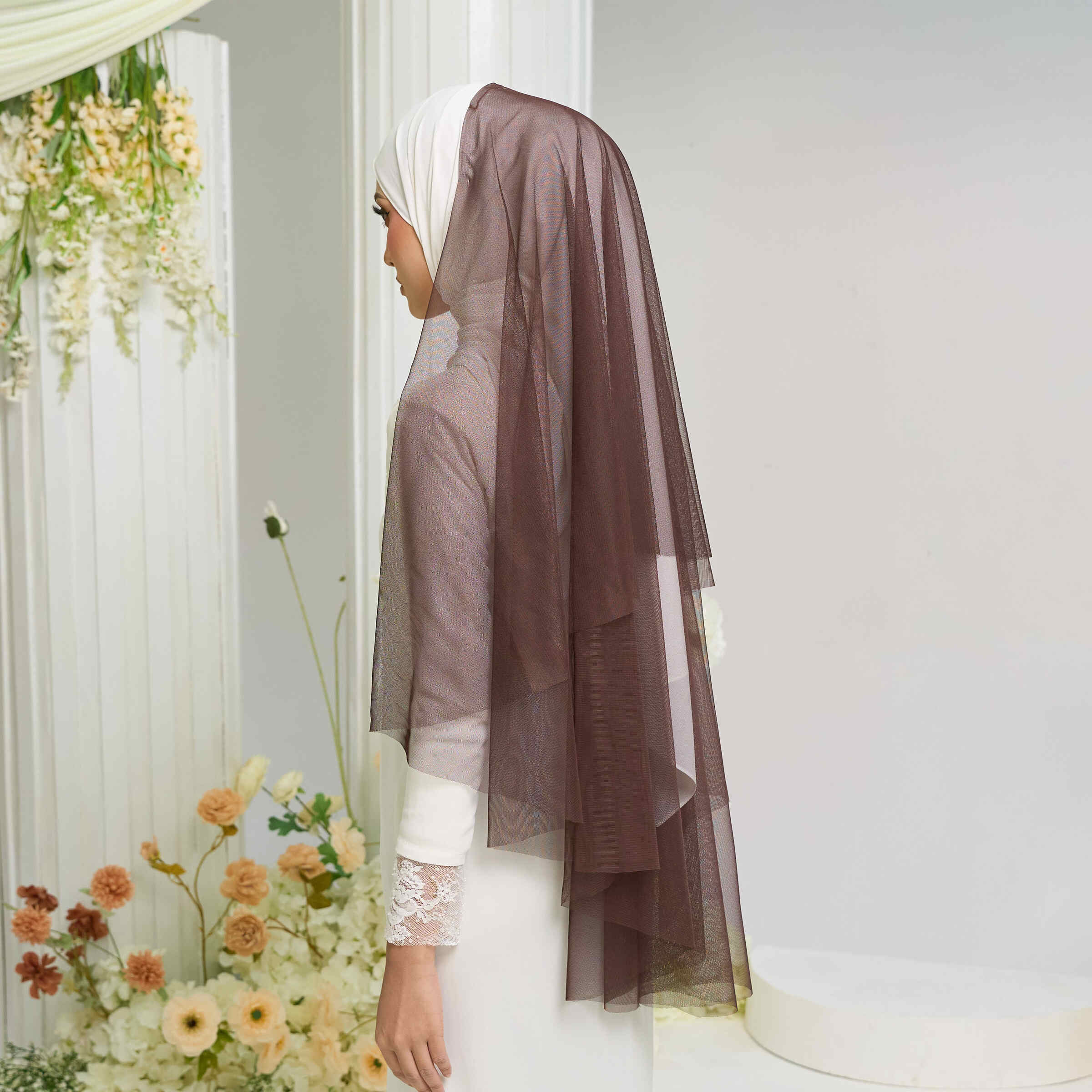Veil 2 Layer in Rich Brown
