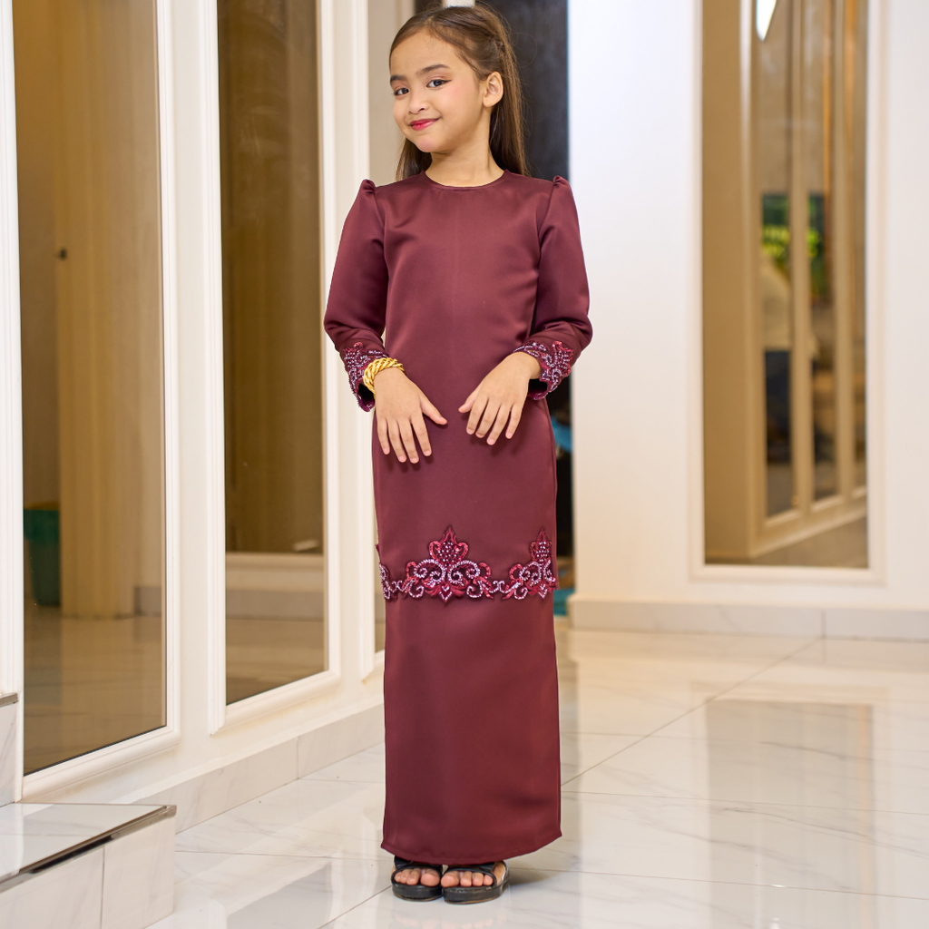 Burgundy Hawa Kids 3