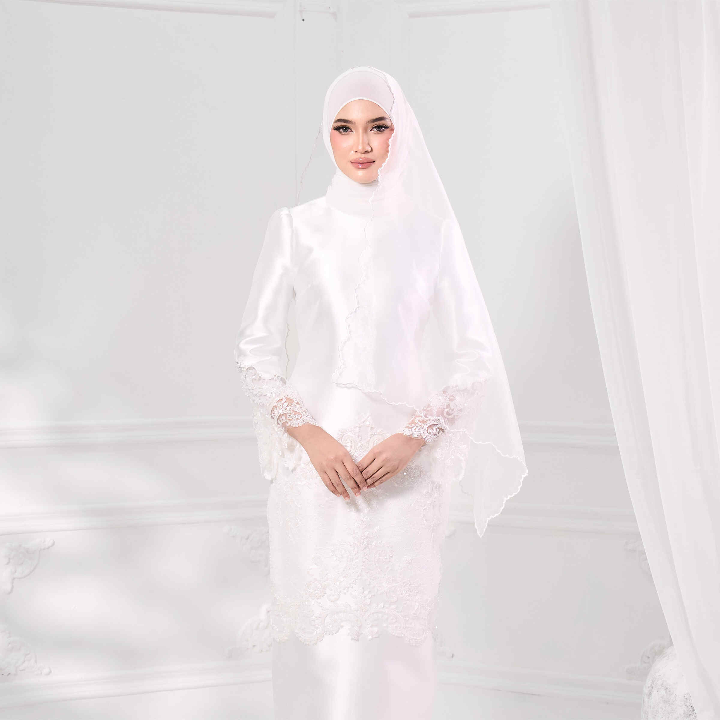 Nuha In White