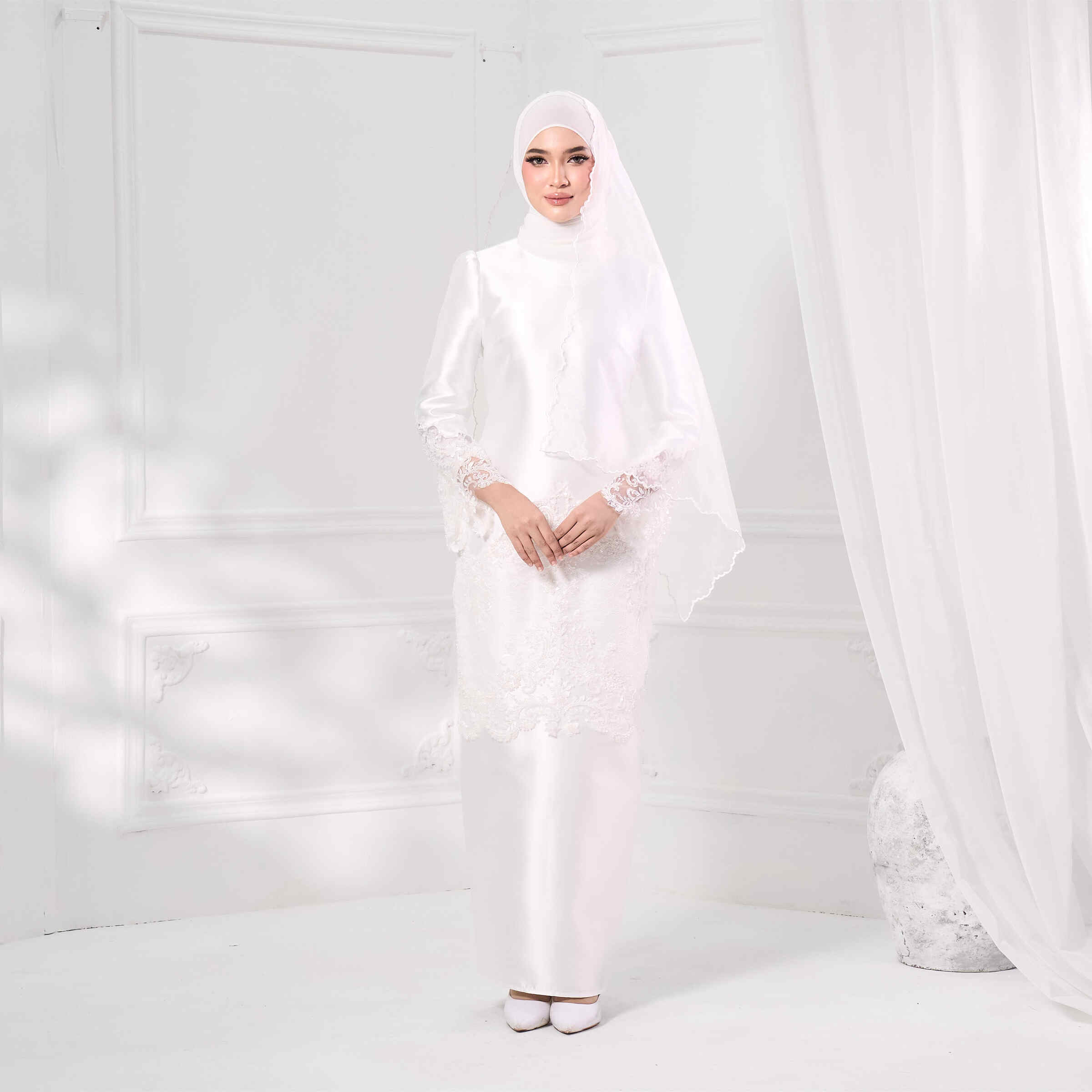 Nuha In White