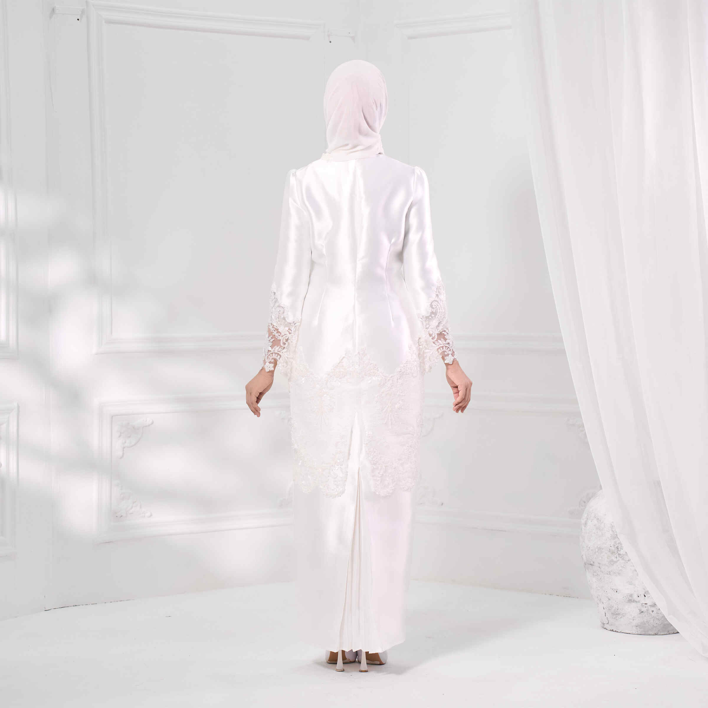 Nuha In White