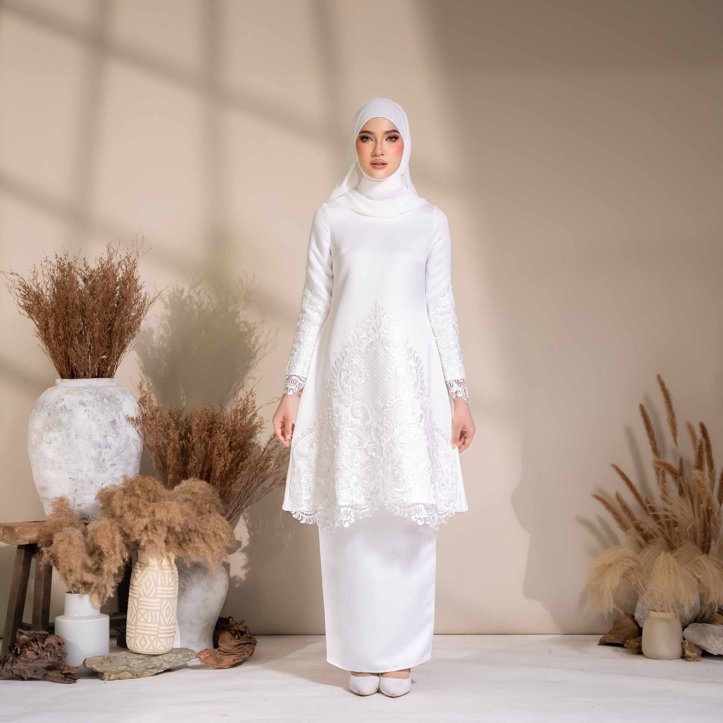 Zayla in Off White 1