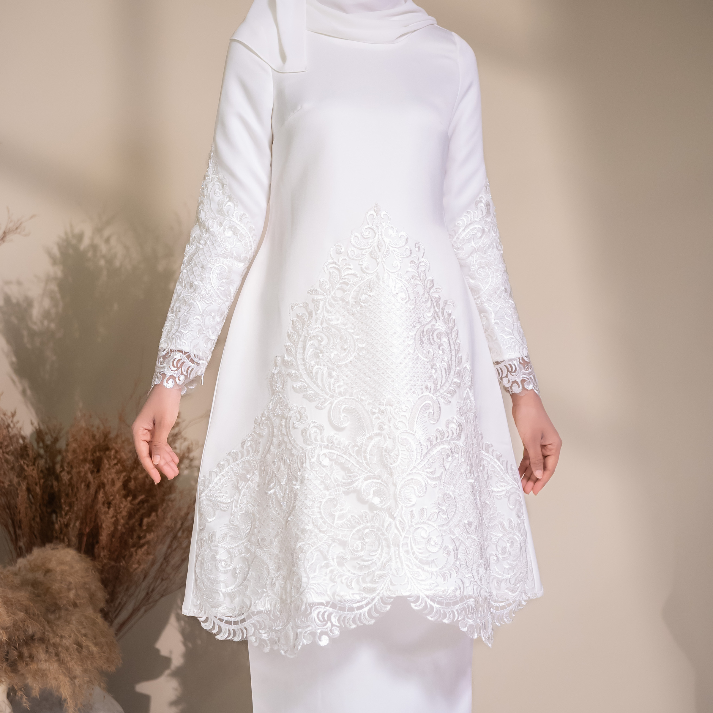 Zayla in Off White 1