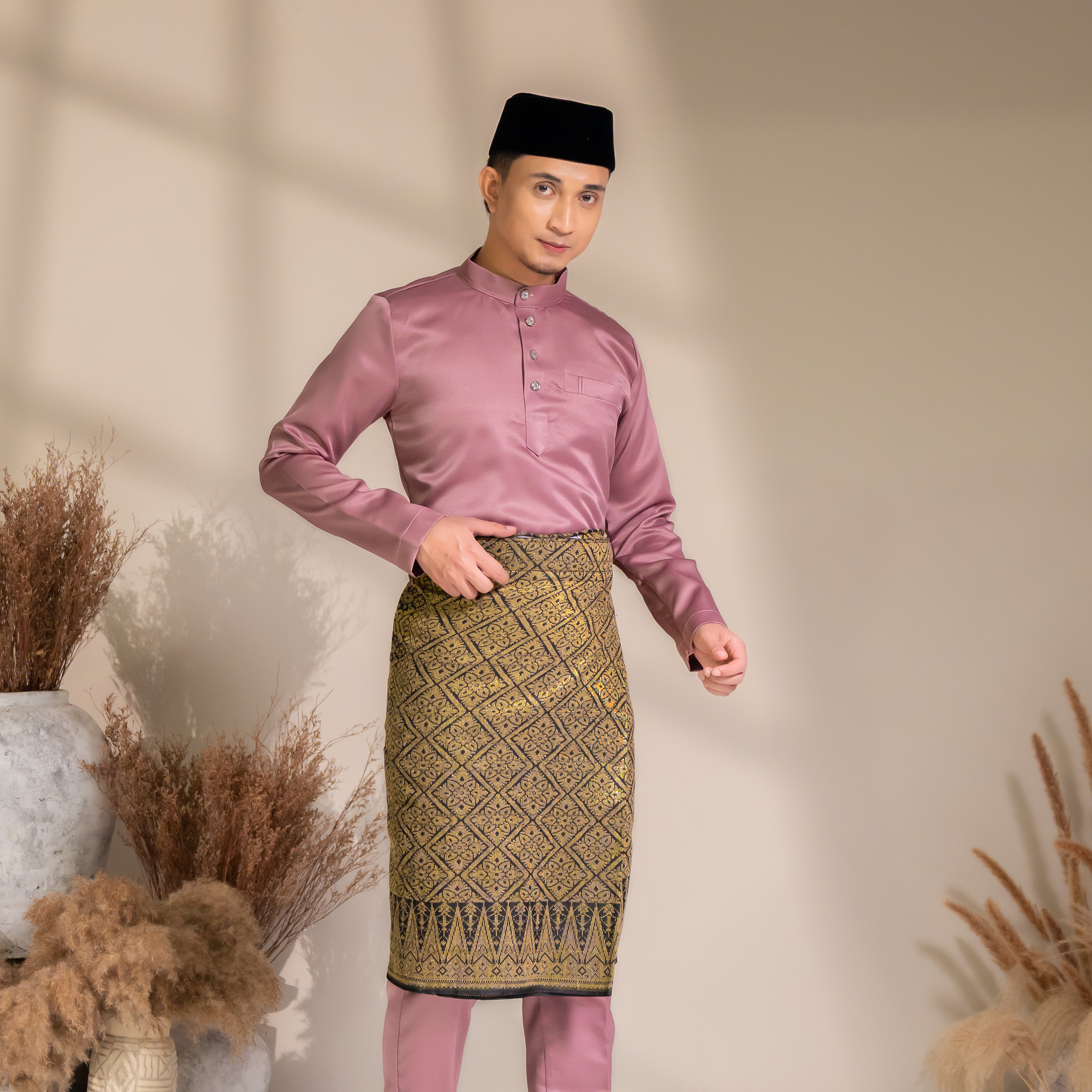 Arjuna in Dusty Purple