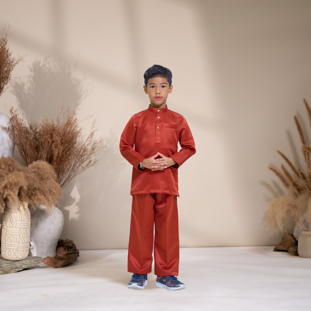 Arjuna Kids in Brick Orange